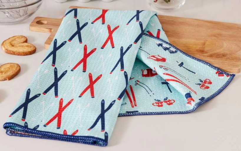 Dish Towel - Microfiber, Nordic Sport