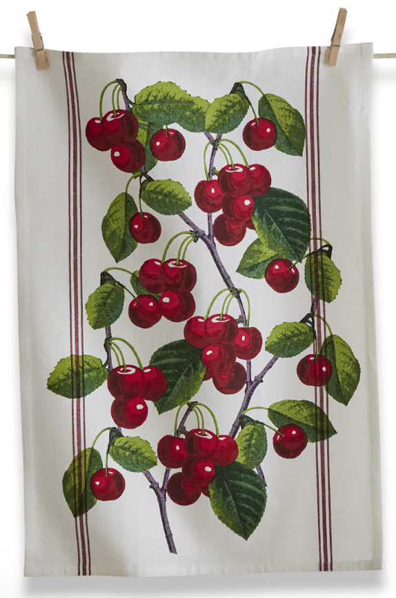 Dish Towel - Orchard Cherries