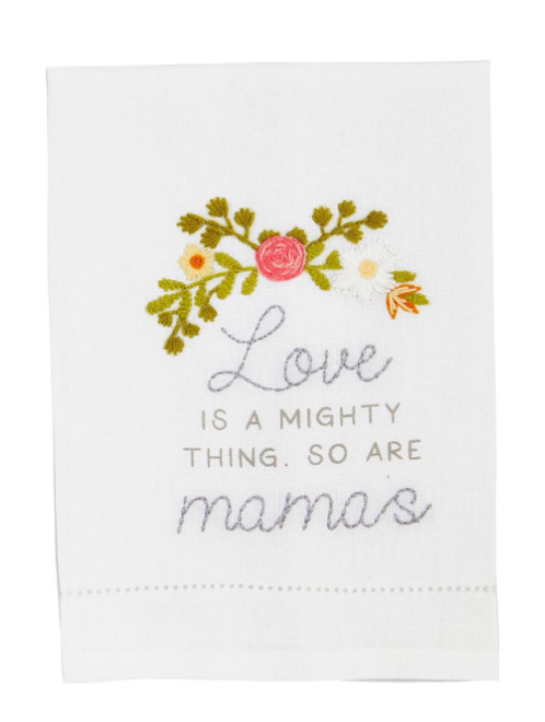 Hand Towel - Mom, Love