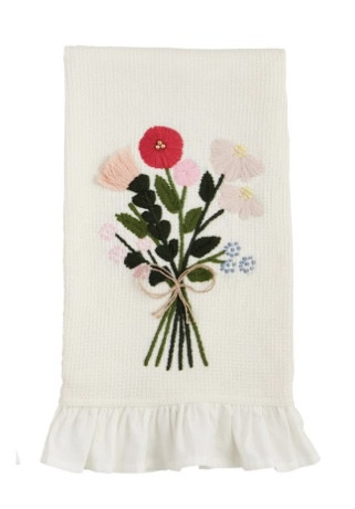 Hand Towel - Waffle, Bouquet