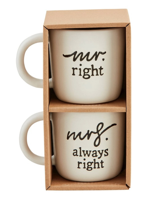 Mug Set - Wedding, Mr & Mrs