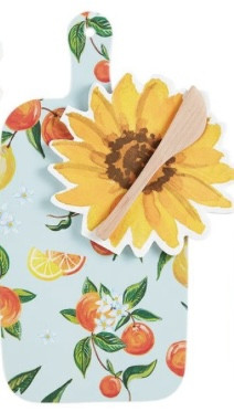 Serving Board Set - Melamine, Orange