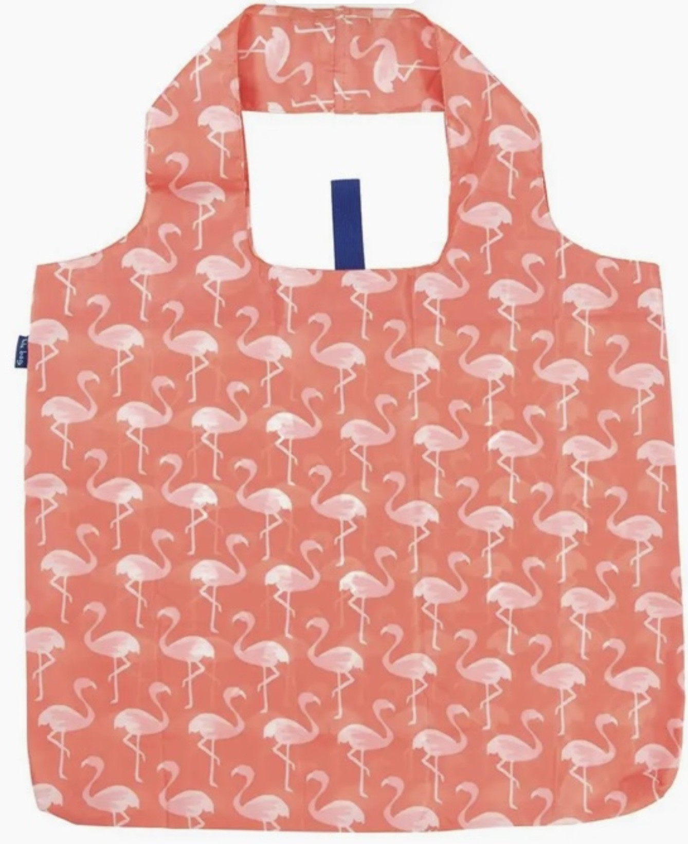 Tote Bag - Blu, Flamingos