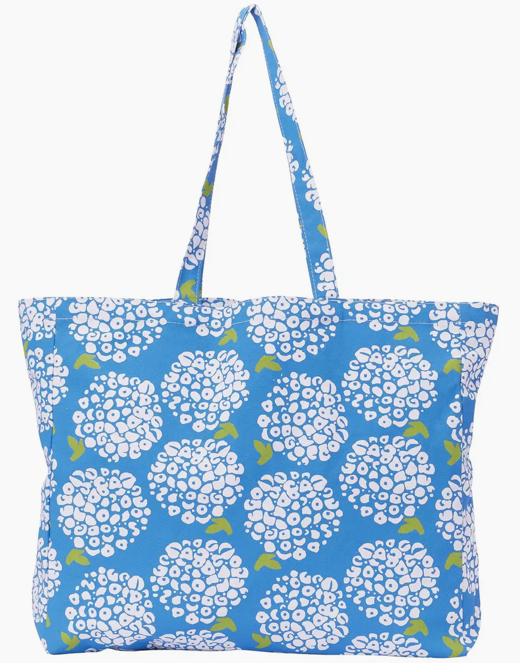 Tote Bag - Shopper Blu, Hydrangeas