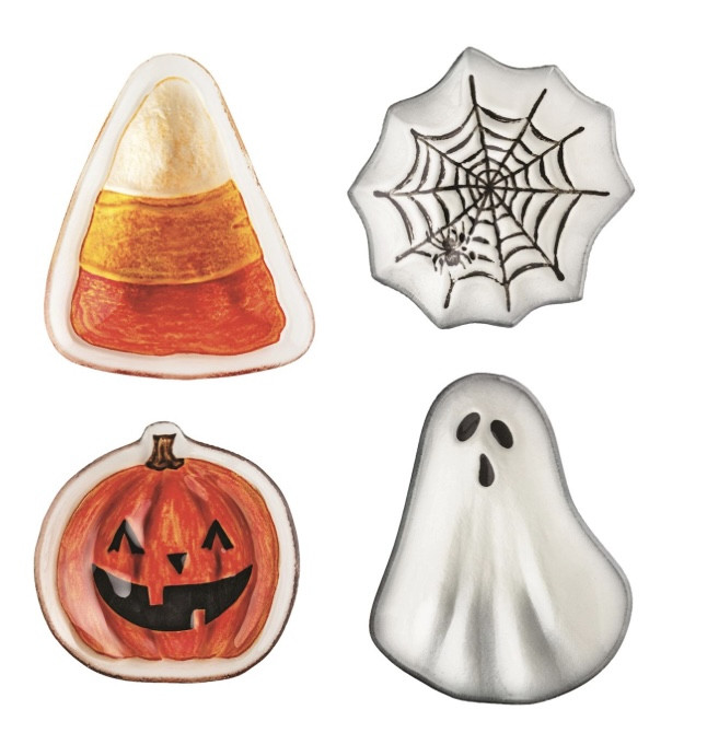 Plate - Small Halloween Glass Plate (Individual)