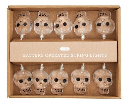 Halloween String Lights, Skeleton