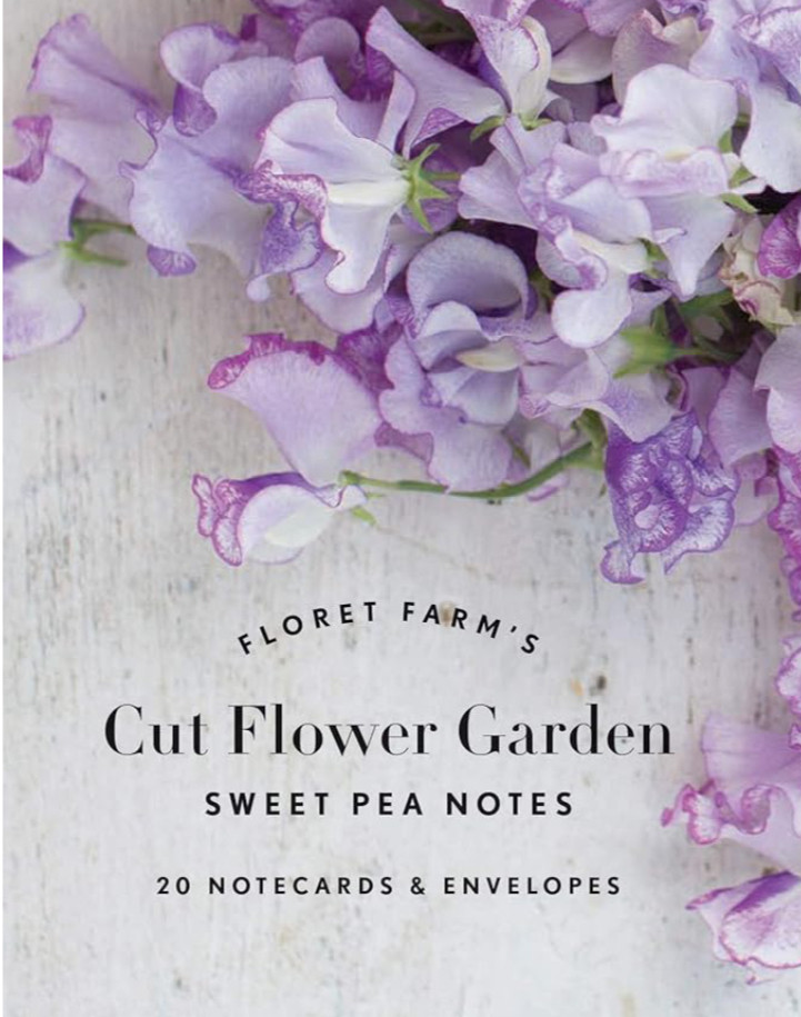 Floret Farms Sweet Pea Note Cards