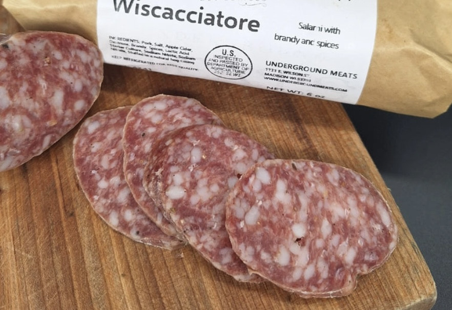 Charcuterie - Underground Meats Wiscacciatore 6oz (limited edition)