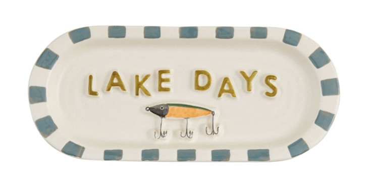 Plate - Small Lake Plate, Lake Days