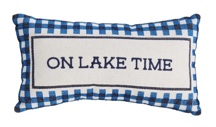 Pillow - Small Lake, On Lake Time