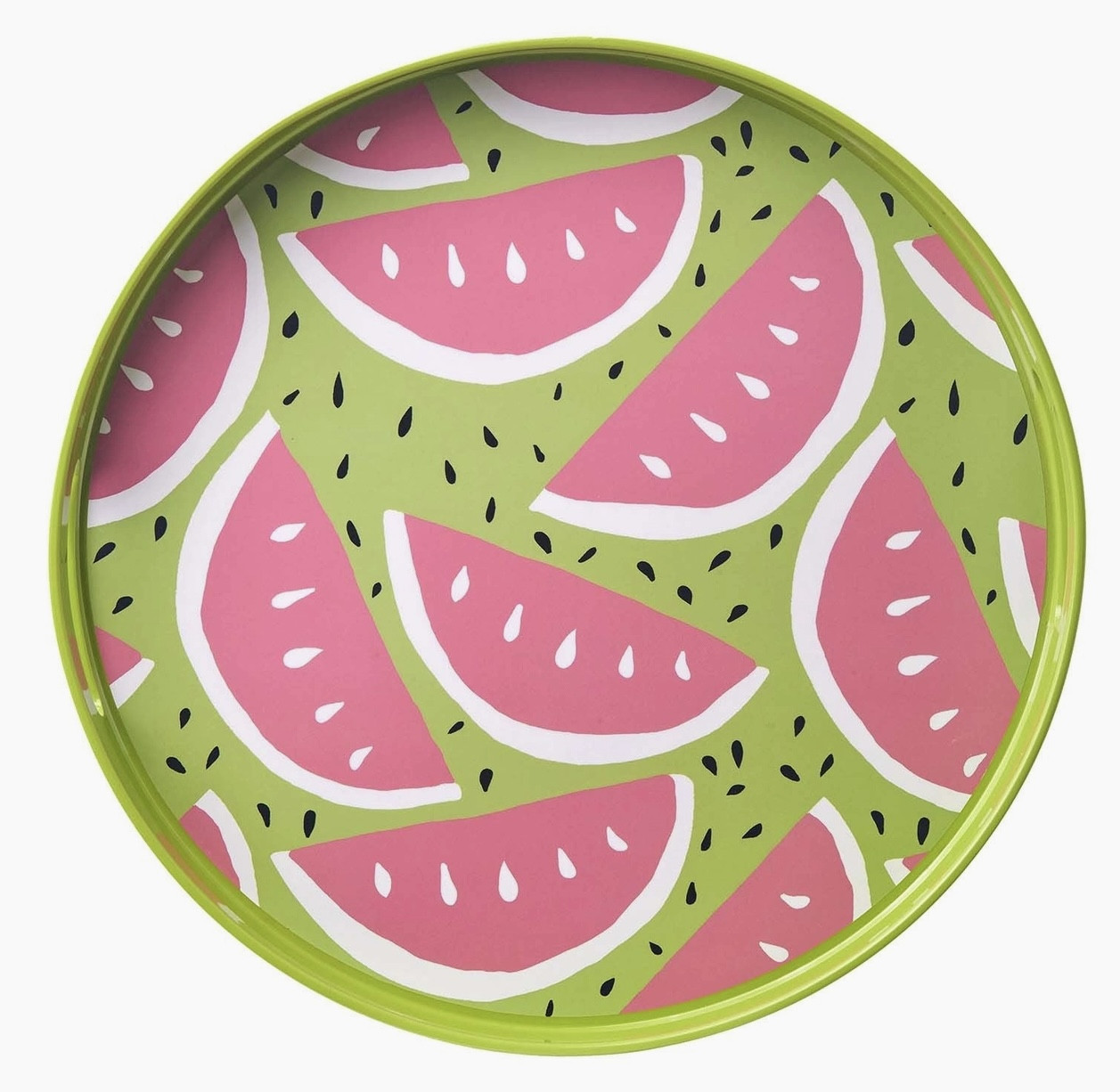 Platter - Melamine, Watermelon