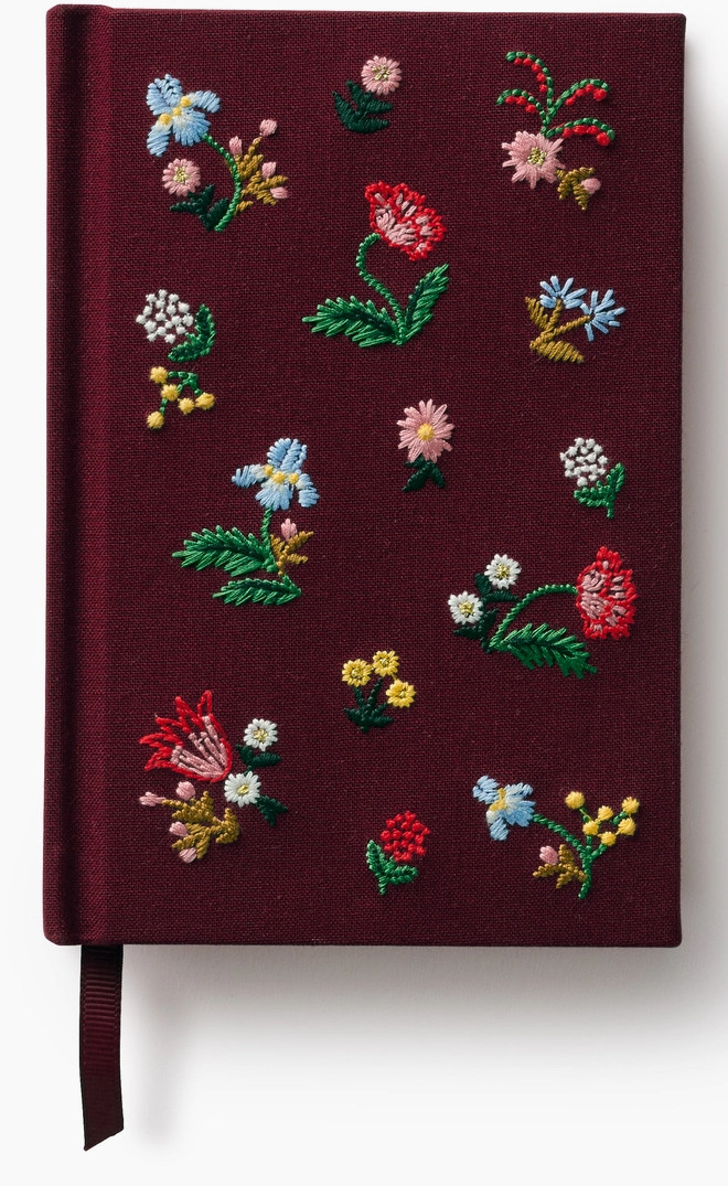 Rifle Paper - Embroidered Journal - Floral