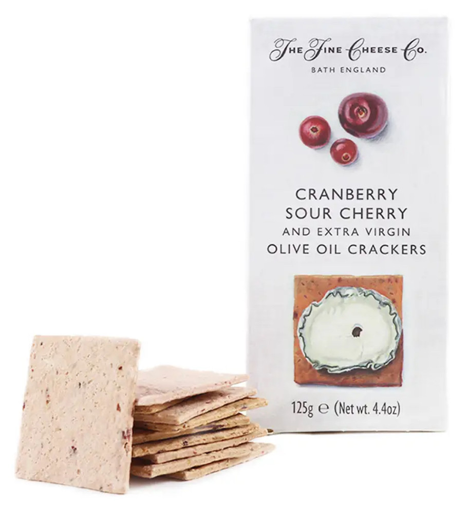 Fine Cheese Co. Crackers - Cranberry, Sour Cherry & Extra Virgin Olive Oil Crackers