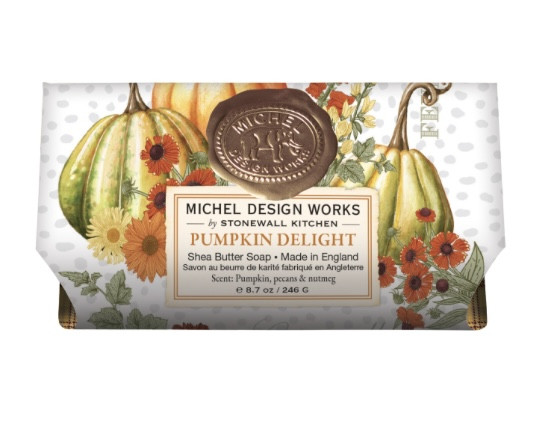 Michel Design - Pumpkin Delight Large Bar Soap