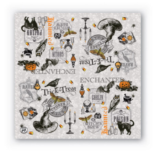 Paper Napkins - Trick or Treat