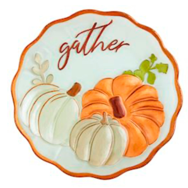 Platter - Gather Glass Platter