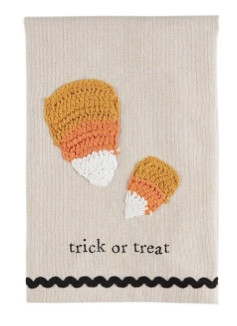 Hand Towel - Halloween, Candy Corn