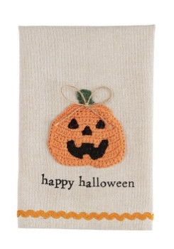 Hand Towel - Halloween, Jack-O-Lantern