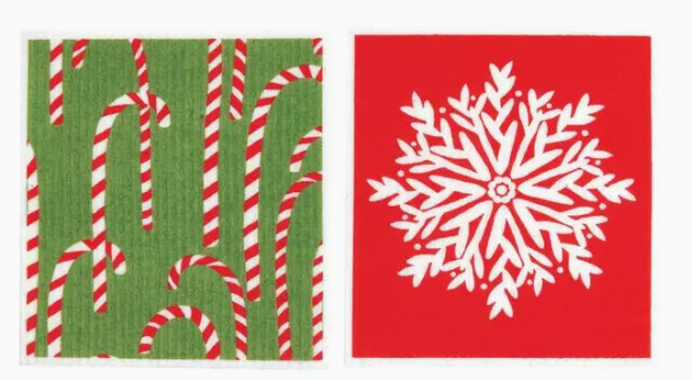 Blu Dish Cloth (Set of 2) - Ornament