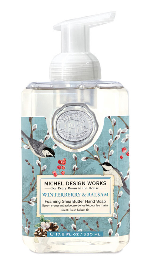 Michel Design - Winterberry & Balsam Foaming Soap