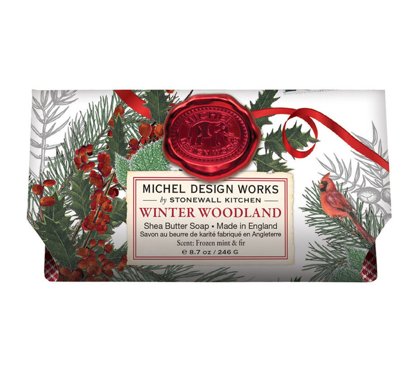 Michel Design - Winter Wonderland Large Bar Soap