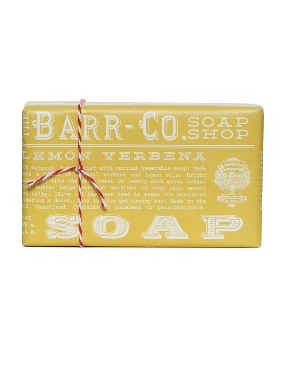 Barr-Co. Lemon Verbena Shea Butter & Olive Oil Bar Soap	