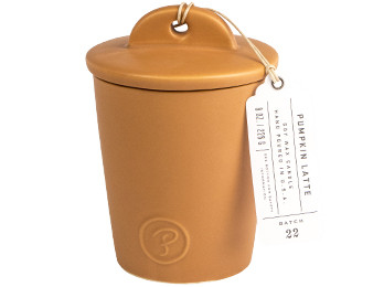 Ceramic Container Candle - Pumpkin Latte
