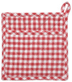 Potholder - Red Gingham