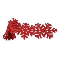 Snowflake Felt Table Runner
