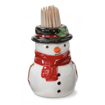Toothpick Holder - Holiday, Snowman