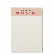 Snow & Graham Mini Notepad - From the desk of World’s Best Mom