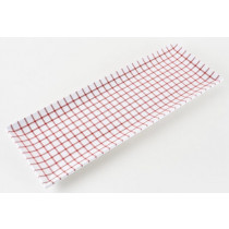 Platter - Red Gingham (Melamine 21”)