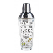 Cocktail Shaker -  Drink Recipe, Martini