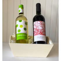 Wine Gift Two Bottle - Red & White Classic