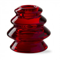 Taper Holders - Tree Taper Holder, Red (Pair)