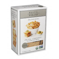Rustic Bakery Flatbread Bites - Olive Oil & Sel Gris 
