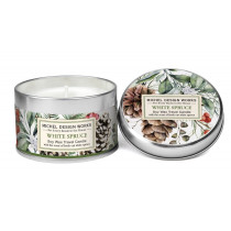 Michel Design - White Spruce Travel Candle (4oz)