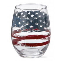 Wine Glass - Stemless, Patriotic