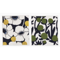 Blu Dish Cloth (Set of 2) - Anemone