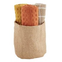 Dish Cloth Set - Jute, Taupe