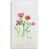 Dish Towel -  Floral, Wild Thing