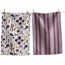 Dish Towel (Set of 2) - Bee Floral