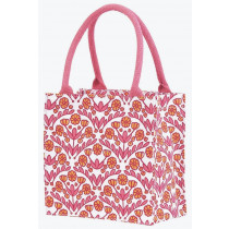 Tote Bag - Reusable Cotton Gift Bag Tote, Pink Blaire