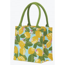 Tote Bag - Reusable Cotton Gift Bag Tote, Lemon