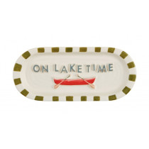Plate - Small Lake Plate, On Lake Time