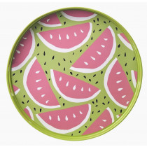 Platter - Melamine, Watermelon