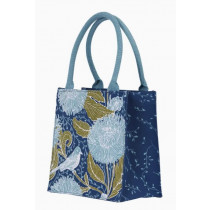 Tote Bag - Reusable Cotton Gift Bag Tote, Chrysanthemum Bird