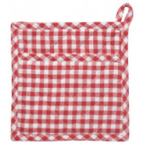 Potholder - Red Gingham