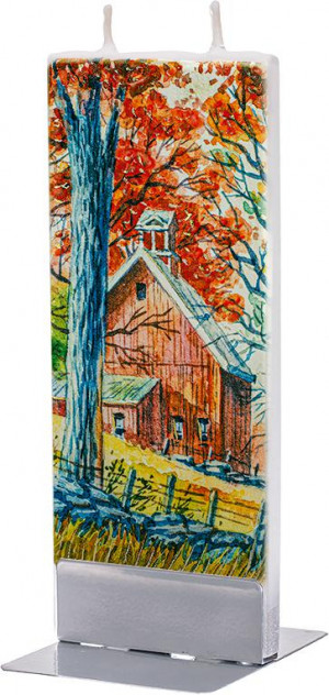 Barn Flat Candle