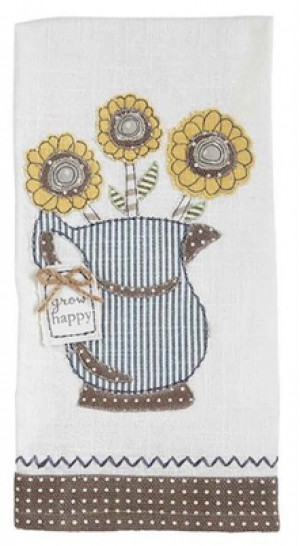 Hand Towel - Porch, Grow Happy